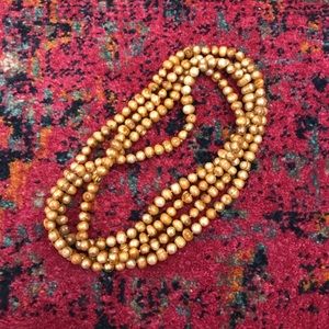 Freshwater Cultured Pearl “Tiger’s Eye” Necklaces